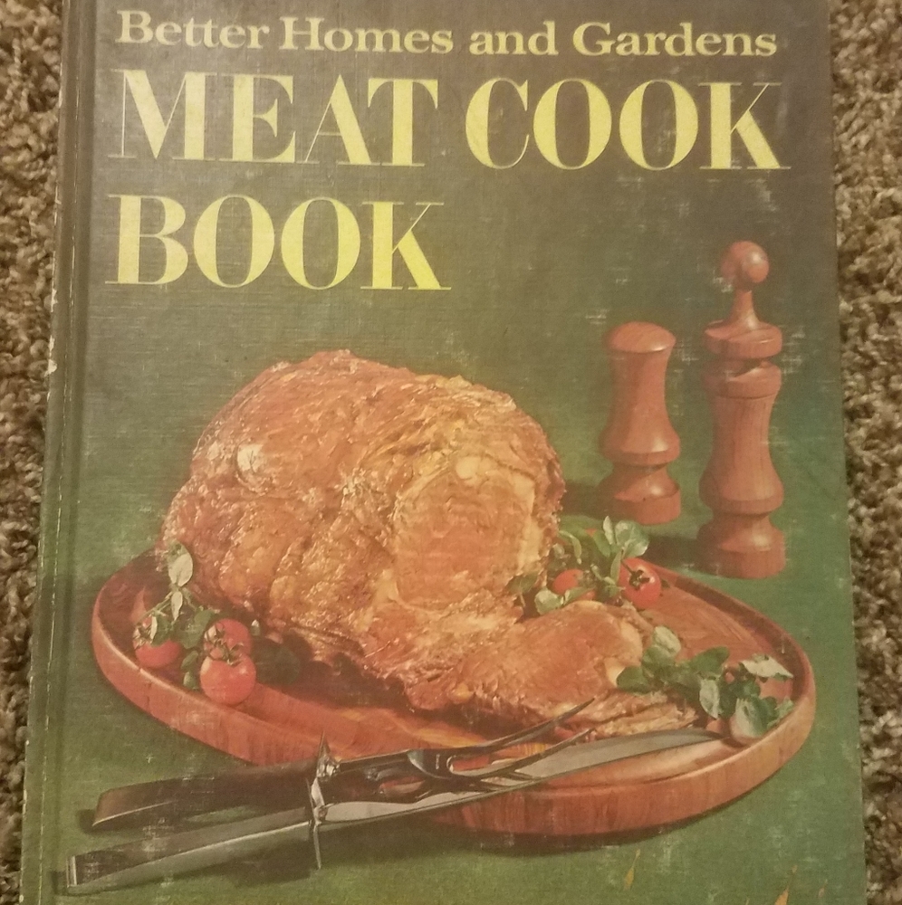Better Homes & Gardens meat cookbook